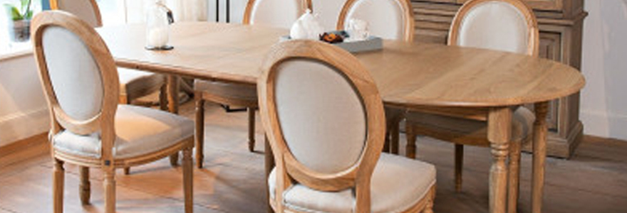 tables rondes design en bois